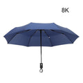 Wind Resistant Folding Automatic Umbrella Rain Women Auto Luxury Big Windproof Umbrellas Rain For Men Coating 8K/10K Parasol